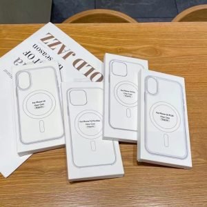 Clear magsafe cases for iPhone X to 16 Pro Max