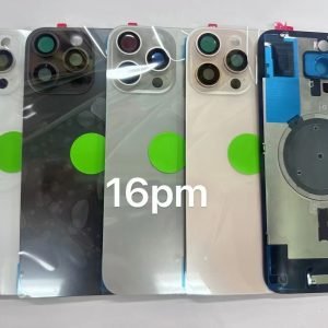 Back Glass Cover With Metal Lot iPhone 16 Plus ProMax