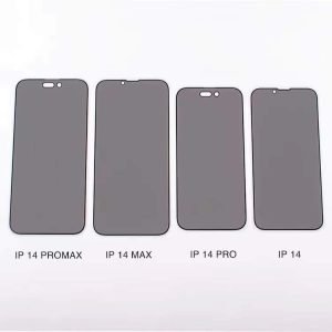Privacy Full  Screen Thick Glue Tempered Glass for iPhone X-16pro max