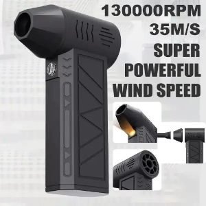 High Speed Portable Blower 130000 RPM 35M/S Wind Speed